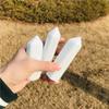 NWPNLXEA Home Collections Quartz Decoration 1PC Natural Crystal Stone Blue Calamine Crystal hemimorphite Tower Point can be Used for Decoration (Size : 6-7CM) view 3