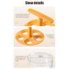 Translucent Meatball Maker, Efficient Kitchen Manual Meatball Maker, 5 Meatballs Making Bowl, Kitchen None-Stick Meatball Mold, Extruded Meatball Making Tool, Ground Meat Storage Containers view 4