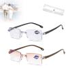 Sherem Smart Reading Glasses, Sherem Anti Blue Light Reading Glasses, Sherem Intelligent Zoom Reading Mirror, Clarkod Sapphire High Hardness Anti-Blue Progressive Far And Near Dual-Use Glasses ( Color view 1