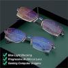 Sherem Smart Reading Glasses, Sherem Anti Blue Light Reading Glasses, Sherem Intelligent Zoom Reading Mirror, Clarkod Sapphire High Hardness Anti-Blue Progressive Far And Near Dual-Use Glasses ( Color view 2