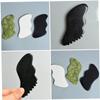 Beavorty 2pcs Jade Stone Massage Scraper Practical Scraping Plate for Muscle Relief Useful Massage Tool for Self-Care at Home view 3