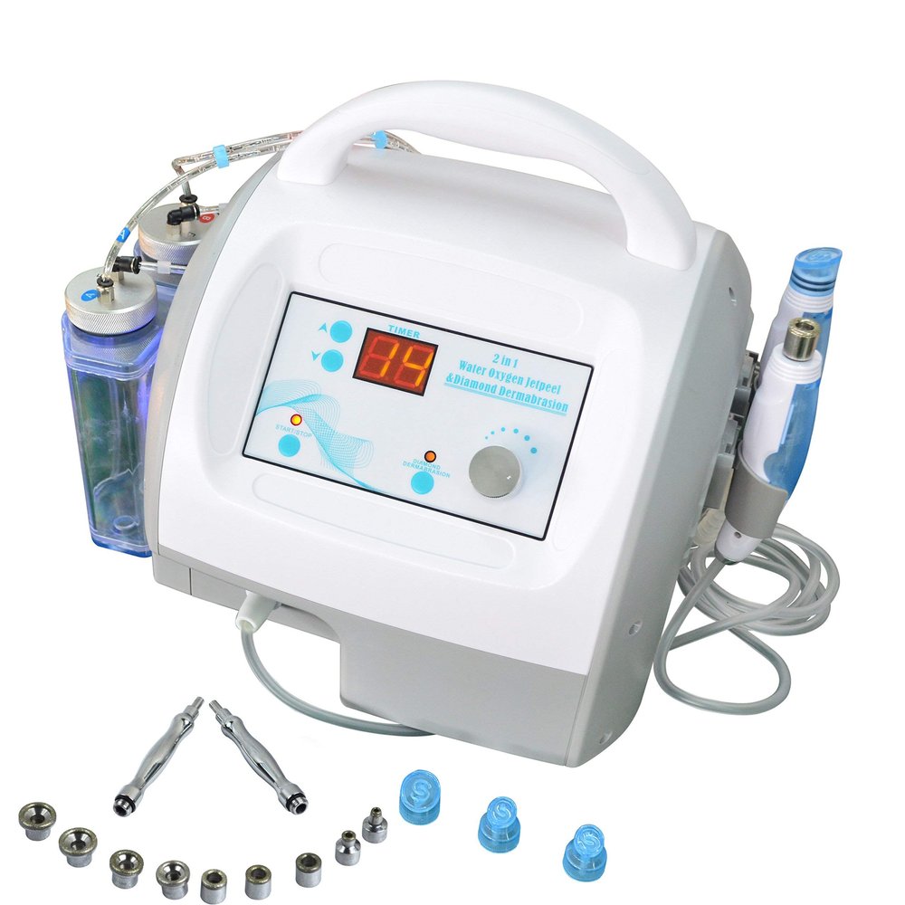 DLWHZS 2 in 1Hydro Peel Machine for beauty salons skin whitening improve skin dry state simple fast and no side effects skin care