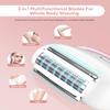 CkeyiN Ladies Shaver, 3 in 1 Electric Hair Removal Device for Women, Rechargeable Waterproof Painless Hair Removal Body Trimmer for Smooth Arms Legs & Bikini Line view 3