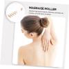Beavorty Wooden Back Massager Roller Stick, Handheld Muscle Stretch Roller for Neck Shoulder Back Pain Relief, Portable Body Massage Tool for Home Wellness and Relaxation view 3