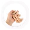 Beavorty Wooden Back Massager Roller Stick, Handheld Muscle Stretch Roller for Neck Shoulder Back Pain Relief, Portable Body Massage Tool for Home Wellness and Relaxation view 4