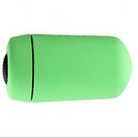 10 Modes Mini Powerful Quiet Waterproof Bullet Massage Rod Portable Soft Toys for Women Pleasure, Handheld Travel Pocket Personal Bullet for Foot Relax, Receive Fast, Body Massage Tool (Green)