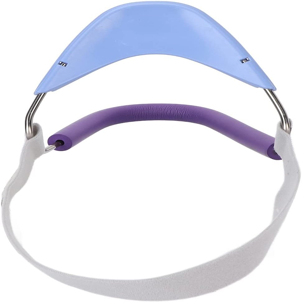 Ximengyuan Neck Traction Device, Adjustable Neck Posture Corrector for Adult, Neck Support Cervical Collar for Prevent Bow Head Cervical Pain Stiff Relief(Blue) Warm as ever
