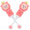 FOMIYES 4pcs Cute Bear Soft Bristle Boys and Girls Toothbrush for Boy Girl Manual Toothbrush for Age view 2