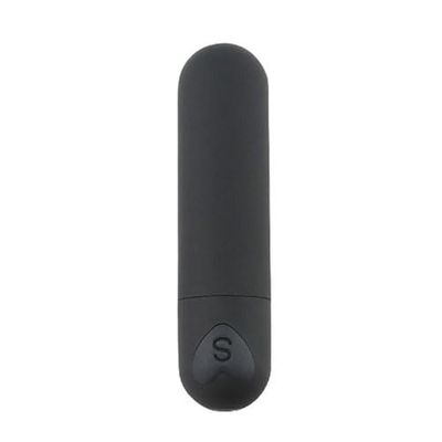 10 Modes Mini Powerful Quiet Waterproof Bullet Massage Rod Portable Soft Toys for Women Pleasure, Handheld Travel Pocket Personal Bullet for Foot Relax, Receive Fast, Body Massage Tool (Black)