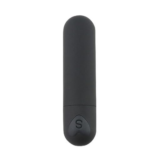 10 Modes Mini Powerful Quiet Waterproof Bullet Massage Rod Portable Soft Toys for Women Pleasure, Handheld Travel Pocket Personal Bullet for Foot Relax, Receive Fast, Body Massage Tool (Black)