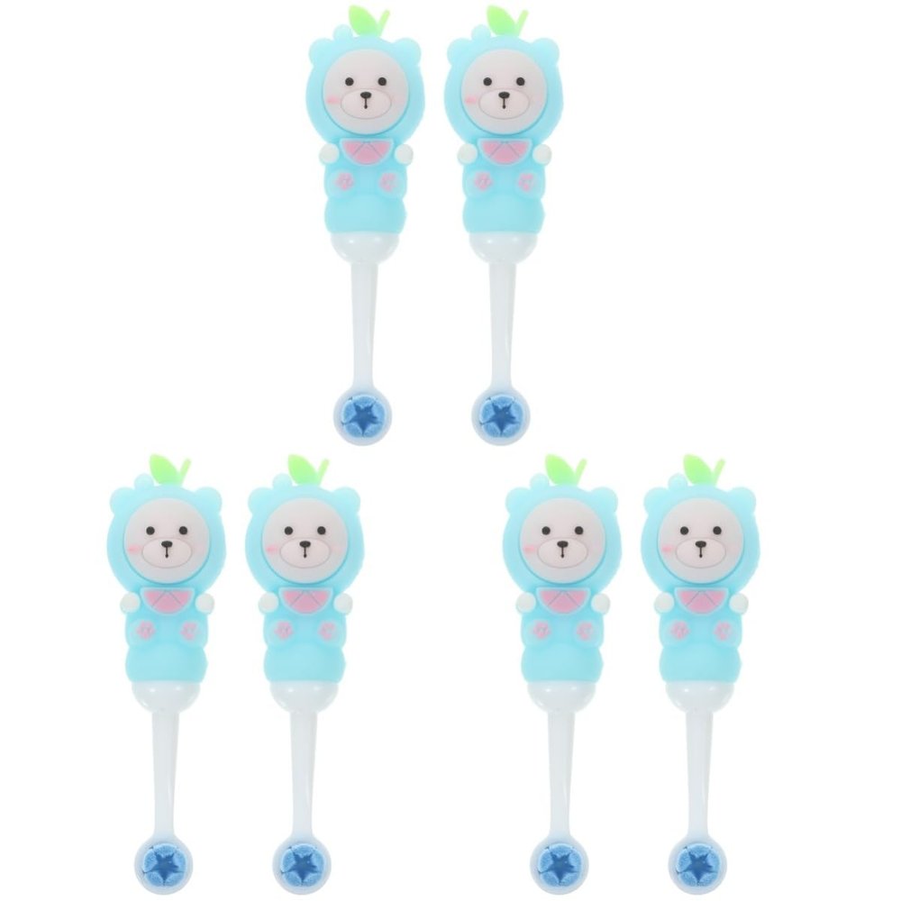 FOMIYES 6pcs Boys and Girls Boy Girl Toothbrush Extra Soft Bristles Manual Ergonomic Design for Girl's Oral Care Travel Use