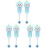 FOMIYES 6pcs Boys and Girls Boy Girl Toothbrush Extra Soft Bristles Manual Ergonomic Design for Girl's Oral Care Travel Use view 1