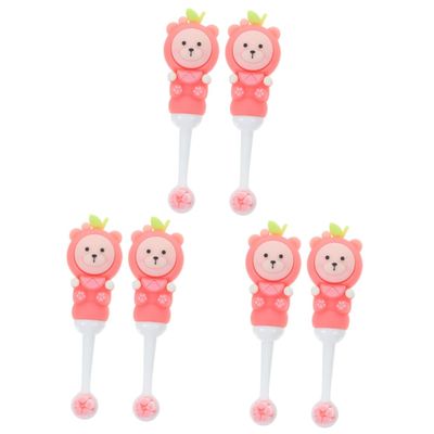 FOMIYES 6pcs Boys and Girls Boy Girl Manual Toothbrushes Extra Soft Bristles Ergonomic Design for Girl's Oral Care at Home