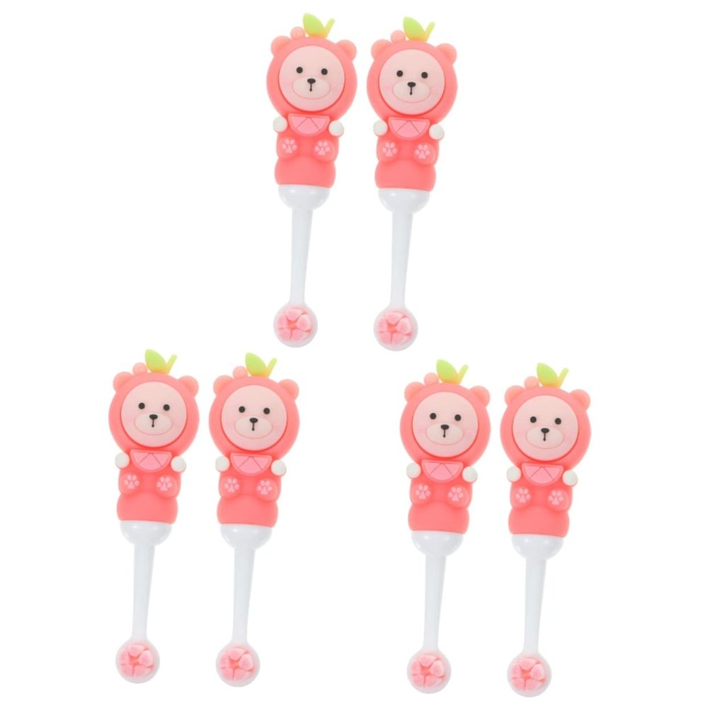 FOMIYES 6pcs Boys and Girls Boy Girl Manual Toothbrushes Extra Soft Bristles Ergonomic Design for Girl's Oral Care at Home