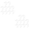 Beaupretty 20pairs Ear Caps Pad Ear Comfortable Silicone Ear-Hook Cushion for Wearing Protects from Pain During Daily Use Outdoor Activities view 1