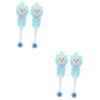FOMIYES 4pcs Cute Bear Soft Bristle Boys and Girls Toothbrush for Boy Girl Manual Toothbrush Lovely Design Months view 1