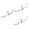 Beaupretty 3pcs Adjustable Ear Strap Rhinestone Comb Headwear Hooks for Ear Relief for Daily Use and Outdoor Activities view 1