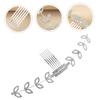Beaupretty 3pcs Adjustable Ear Strap Rhinestone Comb Headwear Hooks for Ear Relief for Daily Use and Outdoor Activities view 2