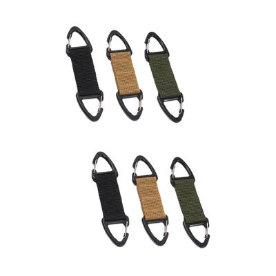 Beaupretty 6pcs Mask Extension Hook Slip Nylon Mask Ear Hook Strap Also As Backpack Buckle for Travel Accessories