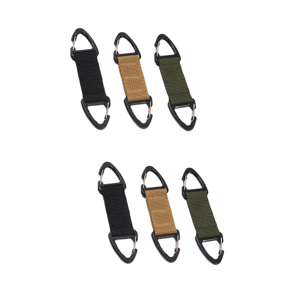 Beaupretty 6pcs Mask Extension Hook Slip Nylon Mask Ear Hook Strap Also As Backpack Buckle for Travel Accessories