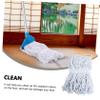 Beavorty Replaceable Mop Head Cleaning Mop Head for Household Use Washable Pads for Laminate Flooring Cotton Material for Easy Cleaning view 4