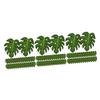 Cabilock 3sets Tropical Palm Leaves Cake Decorations Jungle Theme Cupcake Toppers Set 60pcs*3 view 1