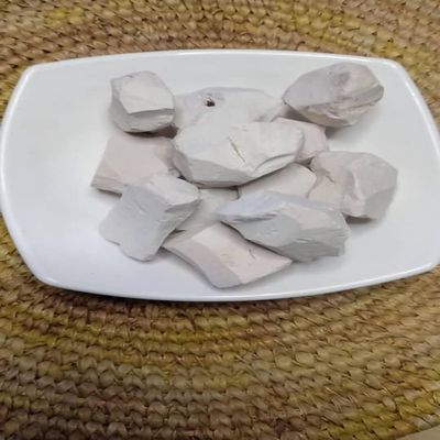 FreshCart Basics Kaolin Clay, White, 1kg, Pottery, Modeling, Sculpting