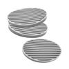 Amosfun 6pcs Silicone Soap Box for Household Bathroom Fashion Drain Design Creative Non-slip Soap Dish Holder for Bathroom Use view 2
