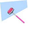 Beavorty Massage Roller Stick Ergonomic Handheld Massage Beads for Arm Legs and Back Portable Muscle Roller Random Colour view 2