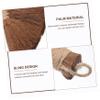 PRETYZOOM 3pcs Small Broom Tool for Household Cleaning Natural Palm Broom for Indoor Sweeping and Corner Cleaning view 3