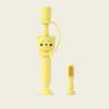 minkissy Silicone Training Toothbrush Bear Handle Safe for Toddlers First Toothbrush for Boys and Girls Finger Brush Oral Care Tool Random Color view 3