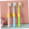Beavorty Cartoon Boys and Girls Toothbrush 4Pcs Soft Bristle Children's Toothbrush with Comfortable Cleaning Experience for Oral Care Ages 2-10 view 3