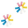 minkissy 8pcs Silicone Boy Girl Boy Girl Oral Care Brush and Teeth Cleaner for Months up Gentle Brushing Oral Care Random Color view 1
