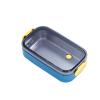 GERRIT Stainless Steel Insulated Lunch Box, Lunch Box, Office Worker Detached Multi-Layer Lunch Box, Portable Lunch Box/106 (Color : Single-ply Stainless Steel Blue) view 1
