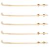 Beavorty 5pcs Bamboo Back Scratchers for Massaging Portable Handheld Extendable Back Scratchers for Travel and Home Use view 1