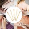 Beavorty 5pcs Bamboo Back Scratchers for Massaging Portable Handheld Extendable Back Scratchers for Travel and Home Use view 2
