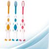 Beavorty Soft Bristle Kids Toothbrush Set for Toddlers Ages 2-5, 6pcs Baby Toothbrushes with Cartoon Handle, Manual Oral Care for Boys and Girls view 3