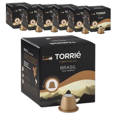 Torri Coffee Pods Compatible with Nespresso Original Machines | Brazil (60 pods)