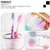 SEWOART 10pcs Toothbrush Head Covers Silicone Toothbrush Covers Accessories for Travel Use in Hotel Home view 2