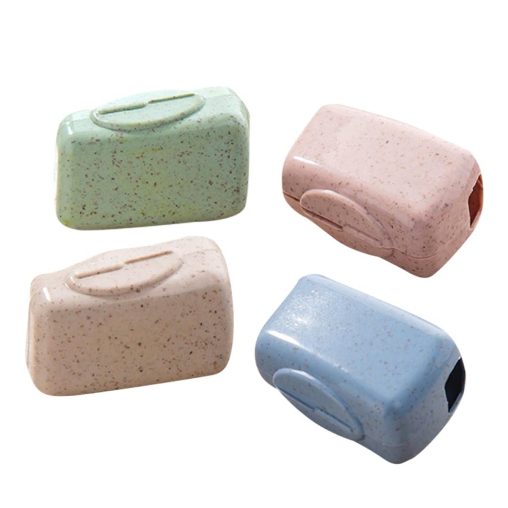 FOMIYES 36pcs Toothbrush Head Protector Covers for Travel Outdoor Activities Camping Travel Toothbrush Head Cover Cap Holder Protective Random Color