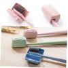 FOMIYES 36pcs Toothbrush Head Protector Covers for Travel Outdoor Activities Camping Travel Toothbrush Head Cover Cap Holder Protective Random Color view 2