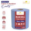 Chef Royale Multipurpose Kitchen Rolls - Pack of 1, Blue Centrefeed Tissues - for Home, Office, Warehouse, Bathroom, Garage, Kitchen view 2