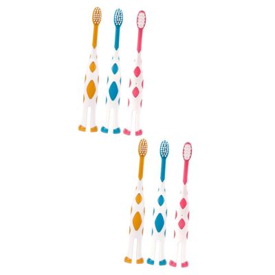 MAGICLULU 12pcs Shaped Boys and Girls Toothbrushes Handle Soft Bristles Travel Toothbrush Accessories Age
