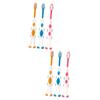 MAGICLULU 12pcs Shaped Boys and Girls Toothbrushes Handle Soft Bristles Travel Toothbrush Accessories Age view 1