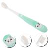 FOMIYES Children's Soft Bristle Toothbrush for Ages 2-12 with Storage Bucket, Supple Manual Toothbrush Cartoon Panda Design, Teeth Cleaning Tool for Kids Oral Care view 2