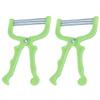 TOVINANNA Manual Facial Hair Remover Threader 2pcs Green Practical Epilator for Women Face Hair Removal Sensitive Skin Use view 1