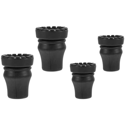 POPETPOP 8pcs Thickened Trekking Pole Tip Protectors Rubber Foot Covers for Trekking Poles Non Slip Design for Outdoor Hiking Use