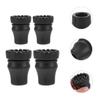 POPETPOP 8pcs Thickened Trekking Pole Tip Protectors Rubber Foot Covers for Trekking Poles Non Slip Design for Outdoor Hiking Use view 3