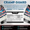Cramp Guard Magnesium Supplement | Sports & Nocturnal Cramp Relief | Highly Bioavailable Magnesium Citrate, Vitamin D3 & Calcium | Muscle, Leg Cramps & Restless Leg Syndrome (RLS) Relief, 60 Capsules view 2