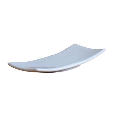 Amosfun Bathroom Accessory Soap Dispenser Ceramic Soap Box Drainage Home Soap Container White
